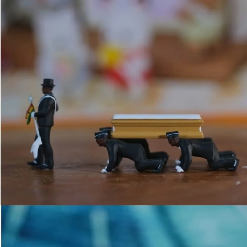 Косплей Гана танцующие палладеры гробы фигура танца погребальные танцевальные