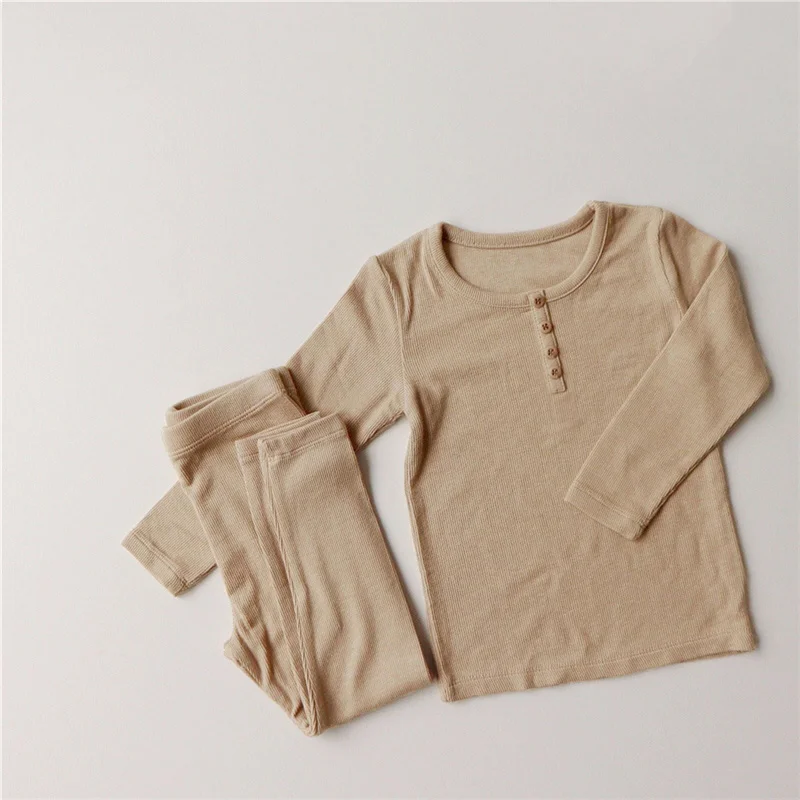 2 предмета детская одежда для сна мальчиков комплекты одежды маленьких и девочек