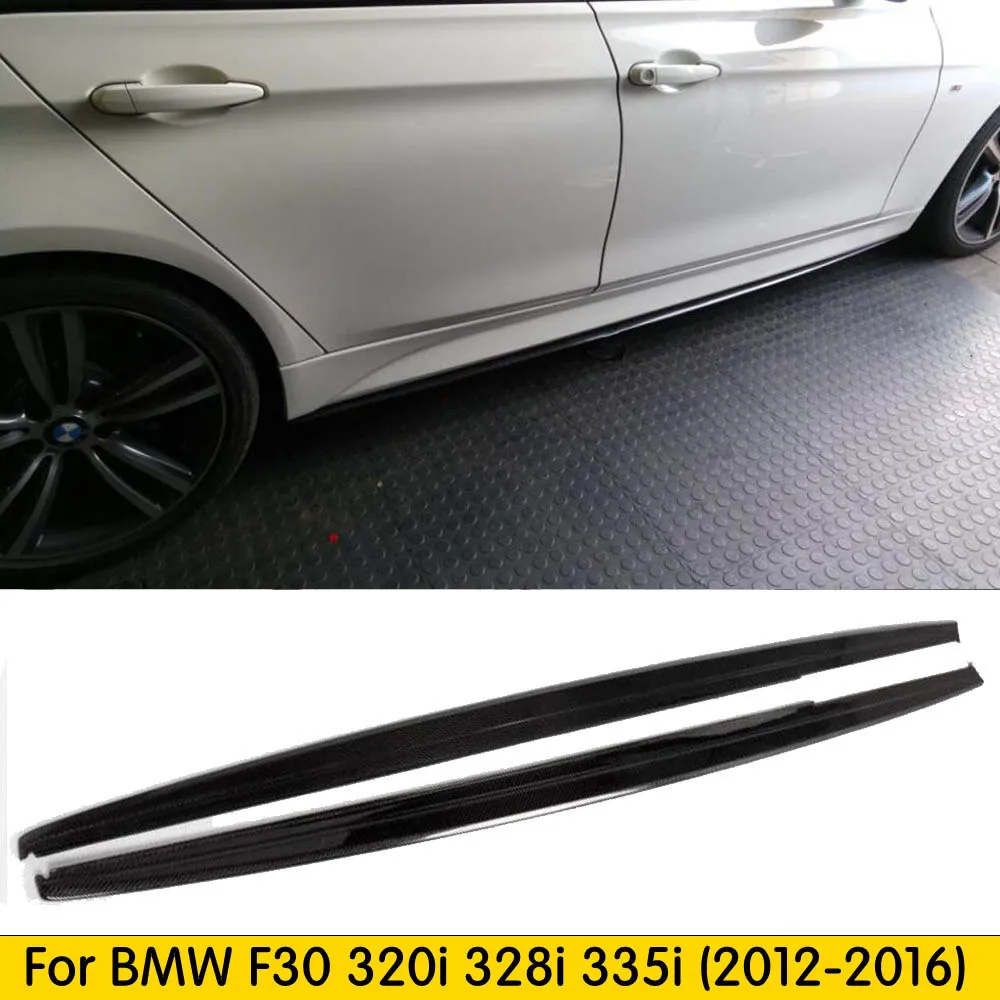 Боковые удлинители для F30 из углеродного волокна BMW 3 Series Sedan 320i 328i 335i 320d 328d 2012-2016 |