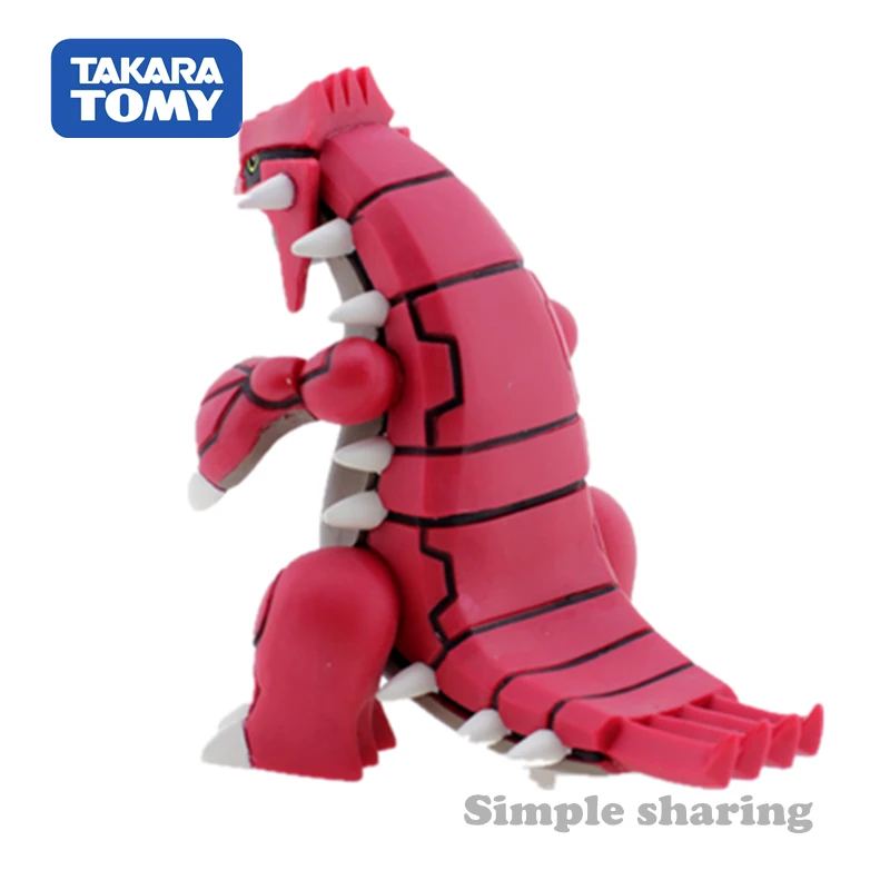 Takara tomy tomica moncolle ex pokemon figures groudon ehp08 Литые полимерные игрушки для малышей