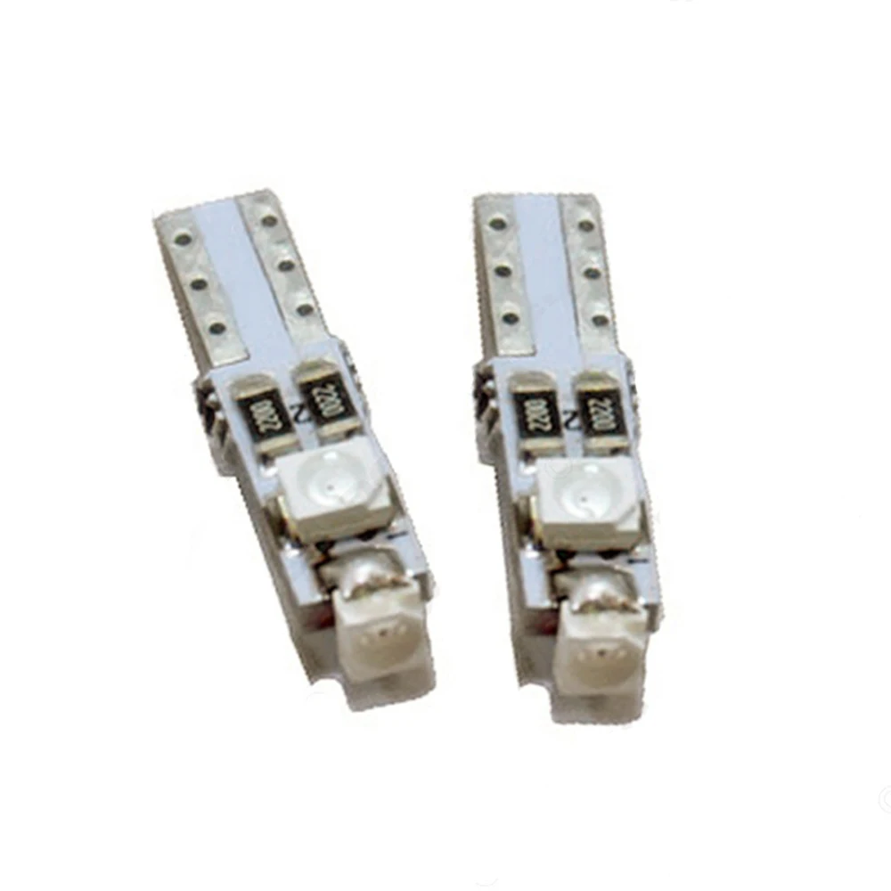 T5 1210 3 светодиода Автомобильный Стробоскоп освещение багажник 3SMD CANBUS приборная