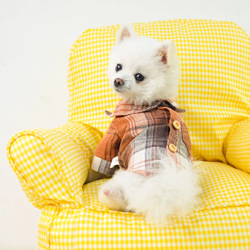 

Small Dog Shirt Spring Summer Dog Clothes Pomeranian Clothing Coat Outfit Yorkshire Bichon Poodle Schnauzer Costume Pet Supplies