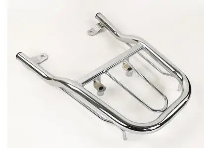 Аксессуары для мотоциклов модель Qianjiang QJ150-19A/задняя полка только серебристая |
