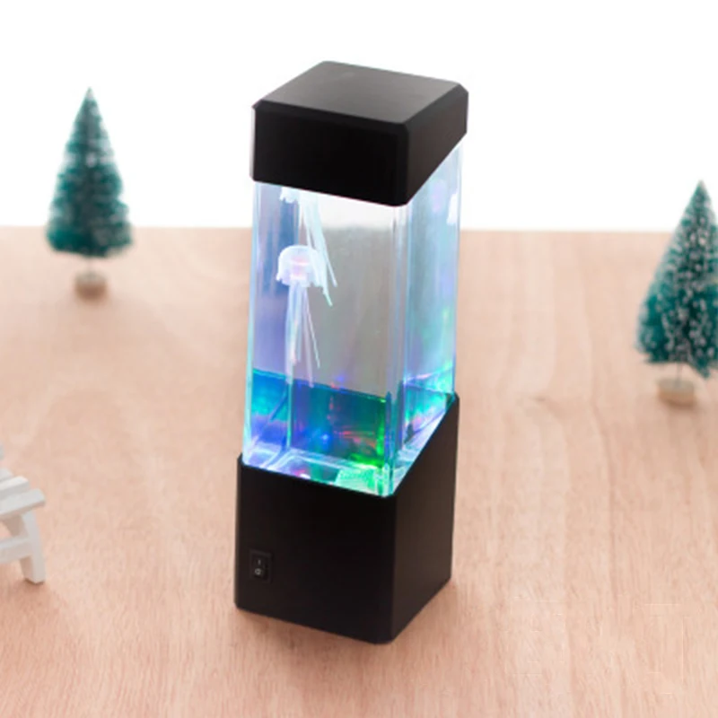 

Led Jellyfish Tank Night Light Color Aquarium Electric Mood