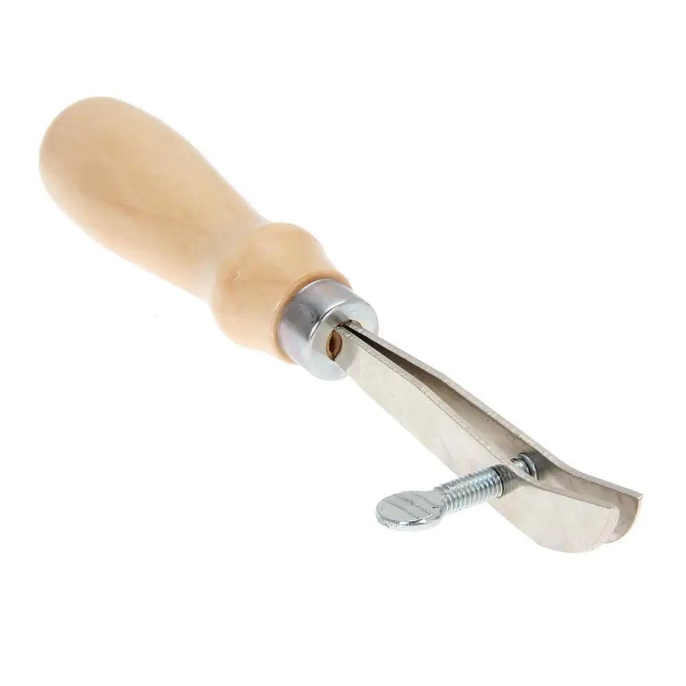 1 шт. ручной работы из нержавеющей стали кожаные инструменты Регулируемые