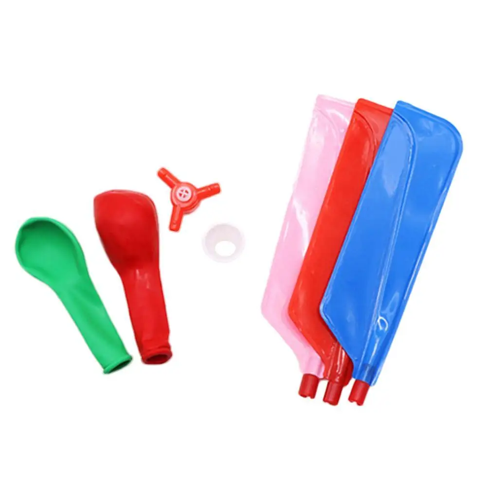 Fun-helic&oacute;ptero de juguete con globos caseros para ni&ntilde;os, juguete educativo para el hogar, regalo escolar, R6P6-1