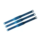 Браслет-напульсник Dellon RFID, 3 шт.лот, 13,56 МГц, регулируемый, силиконовый, водонепроницаемый, NFC, метки NFC 213 (совместим с NTAG203)