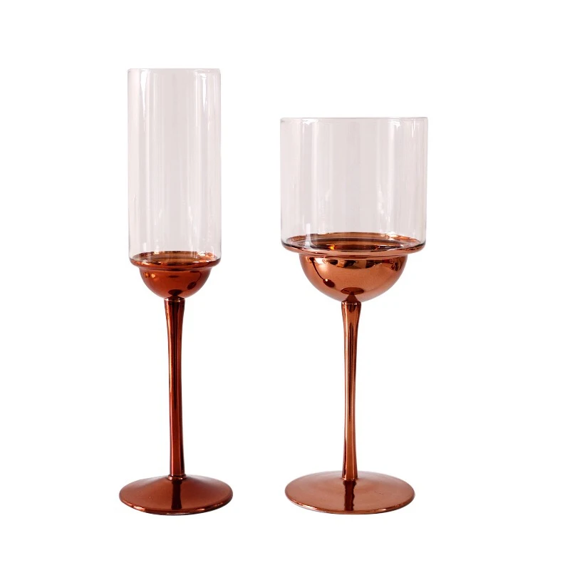 Европейские прозрачные бокалы цвета шампанского креативные Коктейльные модные