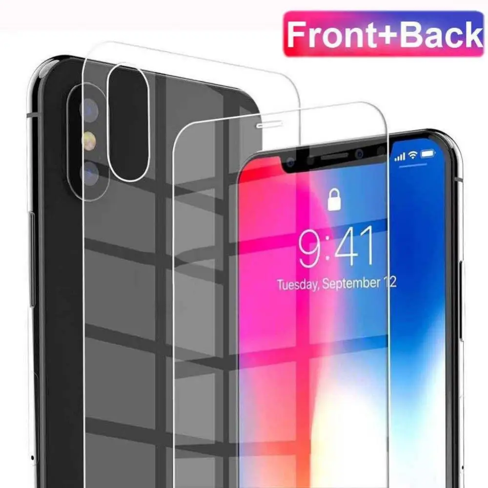 Антибликовое закаленное стекло HD для iPhone 7 8 Plus X XR XS Max | Электроника