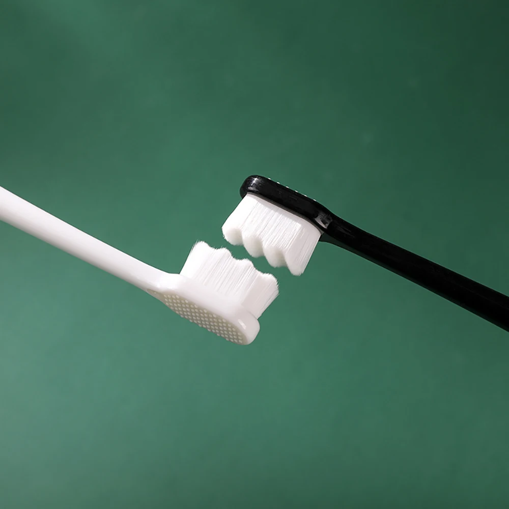 

1pc Ultra Fine Soft Toothbrush with Box Portable Travel Toothbrush Oral Cleaner for Adults Super Thin Wool Oral Hygiene Tools