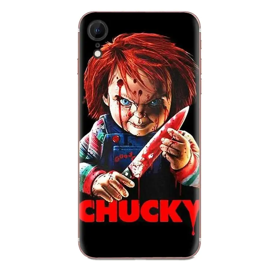 Для huawei Honor mate Nova Note 20 20s 30 5 5I 5T 7C 8A 8X9X10 Pro Lite Play мягкие узоры кукла Чаки ужас |