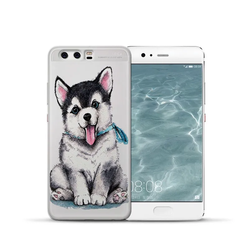 Мультяшная кошка собака для Huawei Mate 9 10 20 P8 P9 P10 P20 P30 P Smart Lite Plus Pro чехол для телефона Etui funda animal capa