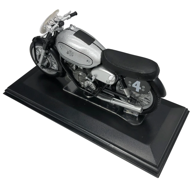 

1:22 Alloy Small GP Old American Retro Motorcycle E90 Die Casting Diorama Finished Product Model Miniature Children Toys Kit