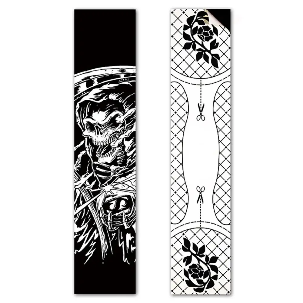 120*25 см скейтборд Griptape лонгборд Электрический скутер наждачная бумага