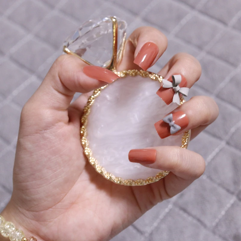 

Fake Nails Medium and Long Pumpkin Color Nail Stickers Finished Nail Stickers 24 Nail Stickers With Glue STTX889