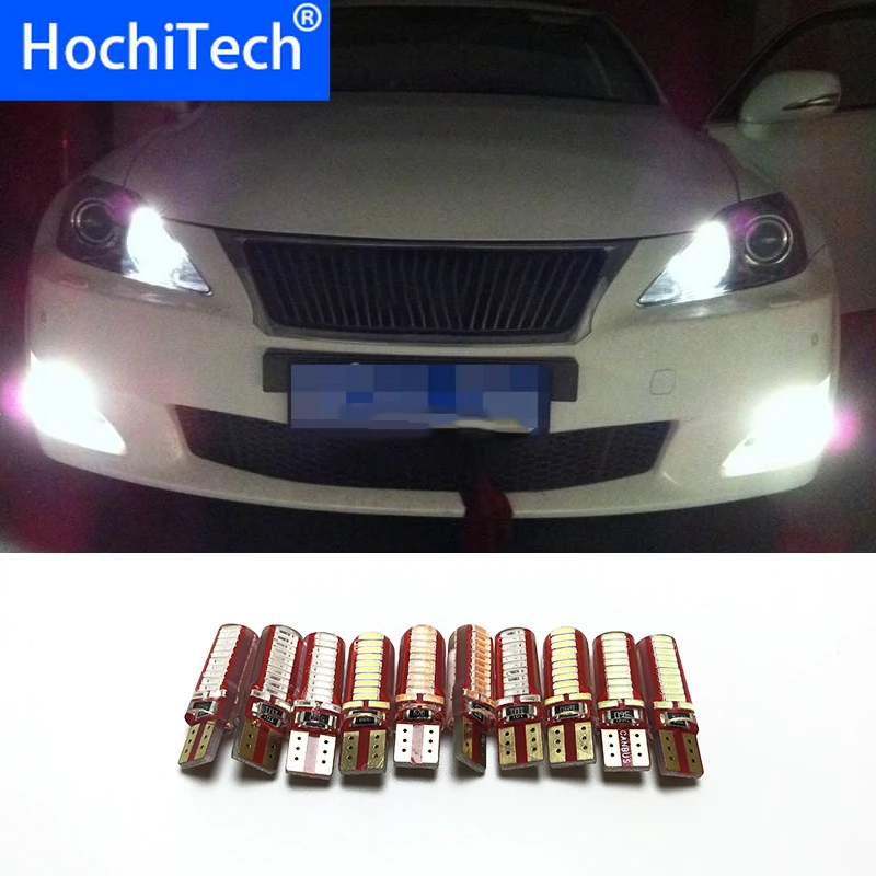 1 шт. авто светодиодный T10 194 W5W Canbus 5630 SMD Габаритные огни для lexus rx300 rx330 rx350 is200 is250 gs300