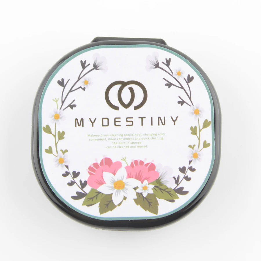 1 шт. кисти для удаления очиститель кистей макияжа пластиковая коробка чистки