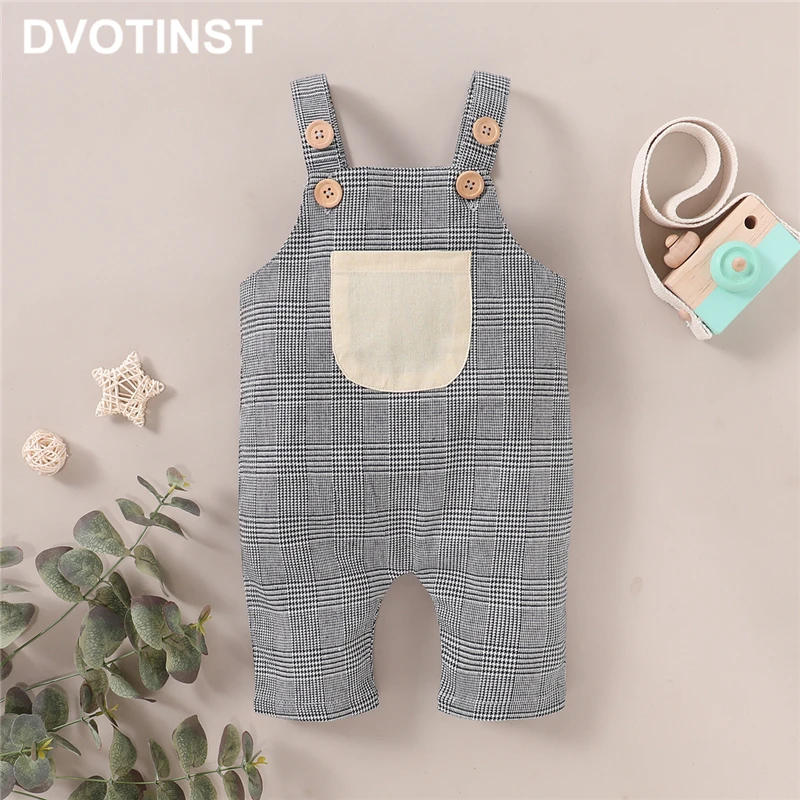 

Baby Boys Clothes Summer Sleeveless Suspender Pants Romper Outfits Infant Toddler One-Piece Jumpsuit Kids Clothing Costume