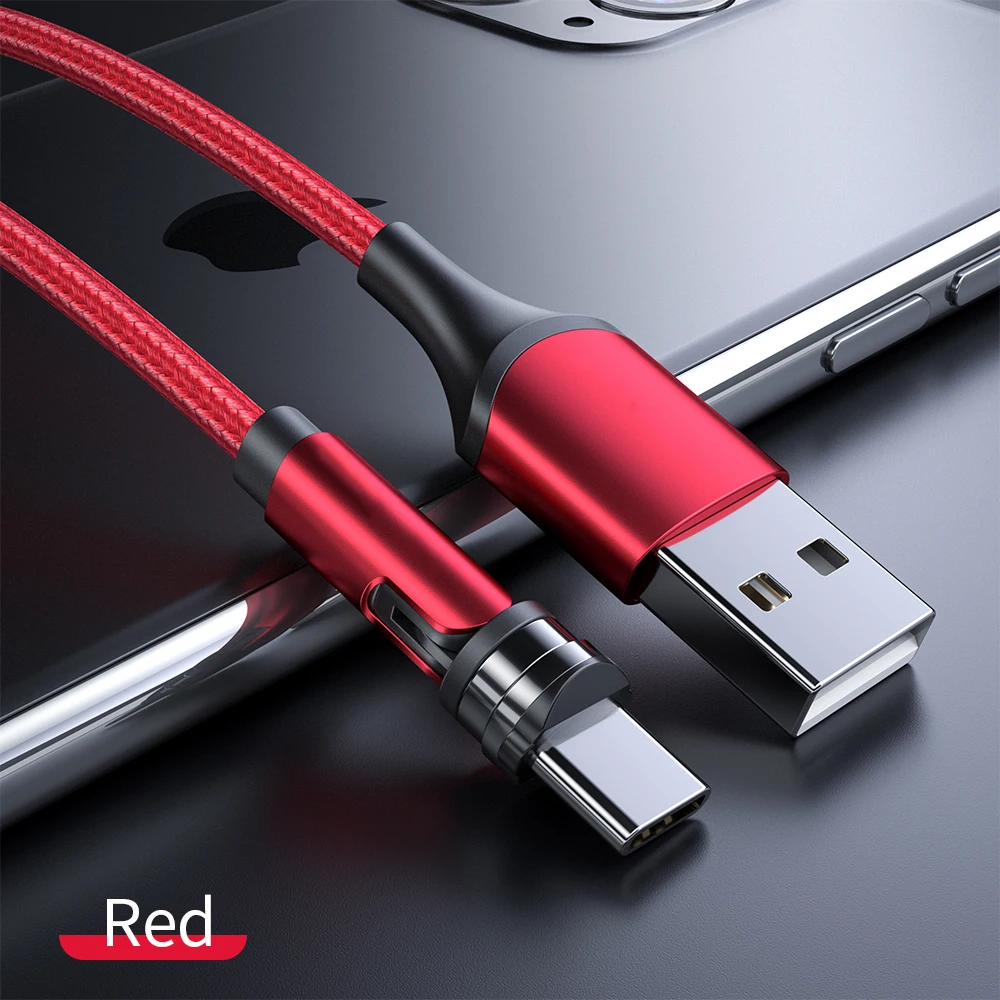 Магнитный кабель usb-c Micro USB для iPhone 12 11 pro max Xiaomi redmi вращающийся на 360 градусов |