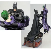 genuine d c comics batmans vs joker action figure model toys collectibles classic super heroes figures fight scene toy gift