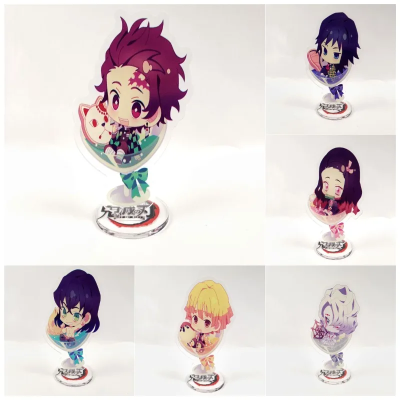

Cartoon Anime Demon Slayer Character Kimetsu No Yaiba Hashira Giyuu Muichirou Shinob Acrylic Stand Sign Figure Model Desk Gift