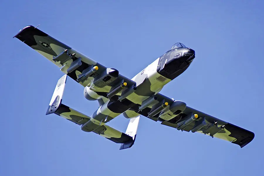 Модель FMS RC Twin 70 мм EDF Jet A10 THUNDERBOLT II V2 PNP FMS094|70mm edf jets|edf jetfms models |