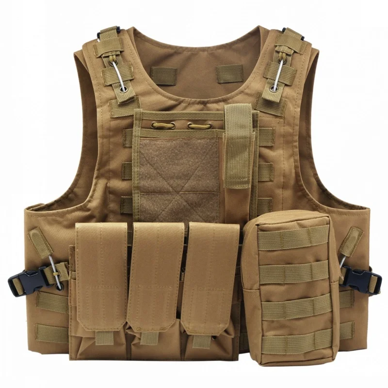 

USMC Military Army Tactical Vest Molle Combat Assault Plate Carrier Police Outdoor Paintball CS Wargame Hunting Airsoft Vests