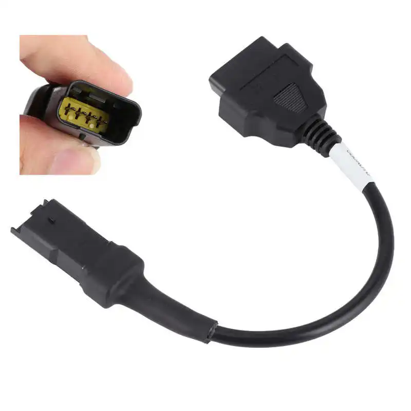 

4 Pin to OBD2 Diagnostic Adapter Connector for DUCATI Panigale Fit for Multistrada 1200 2010 2011 2012 2013 2014 New