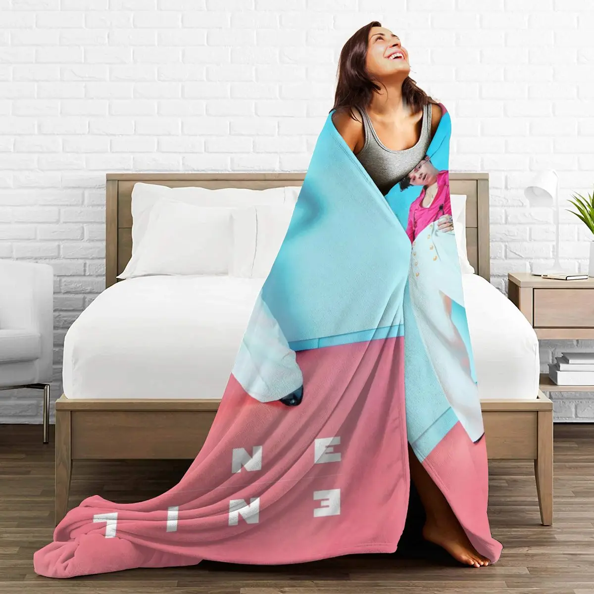 

Ultra Soft Sofa Blanket Cover Blanket Cartoon Cartoon Bedding Flannel plied Sofa Bedroom Decor for Children and Adults 100