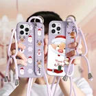 Чехол для Huawei Honor 8A, 9X, 9A, 10, 20 Lite Pro, Y9 Prime, Y6, Y7 2019, Y7a, мягкий матовый чехол с ремешком на запястье