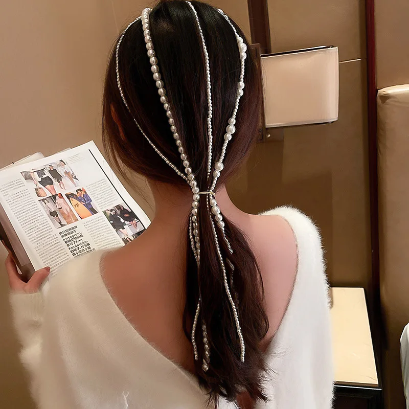 

Hairpin Elegant and stylish pearl bow noeud cheveux haarklemmen haar accessoires fiocco capelli pinces cheveux pour les femmes