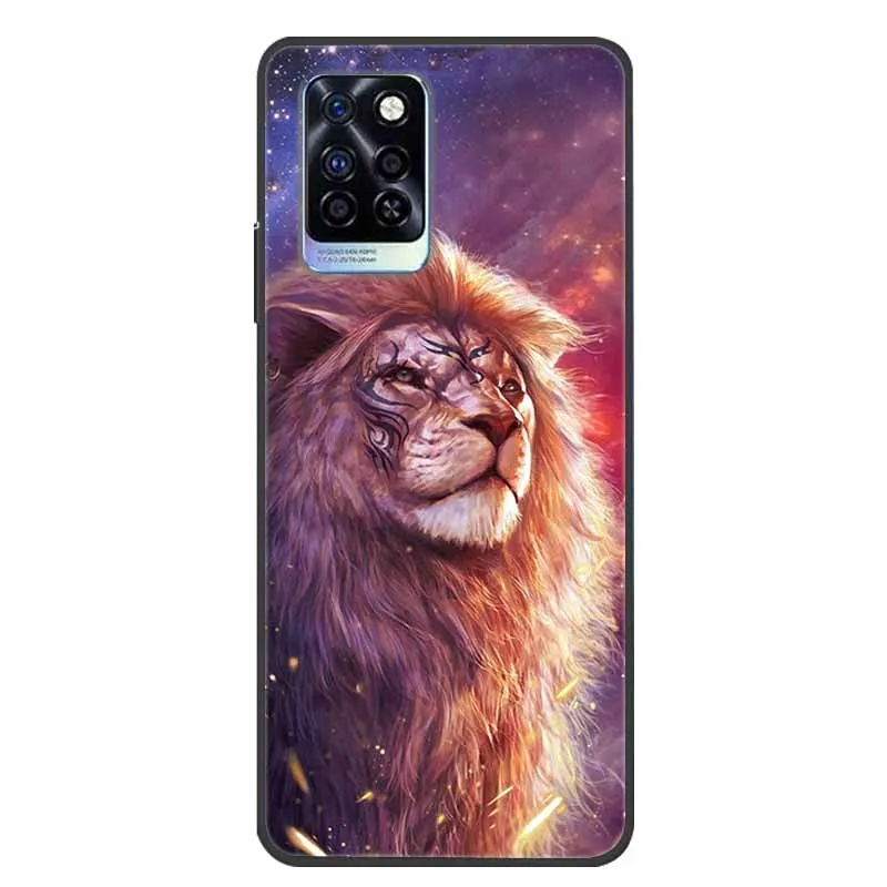 for infinix note 8 case x692 soft silicone cool cartoon case for infinix hot 9 play x680 back cover note8 6 95 tpu phone fundas free global shipping