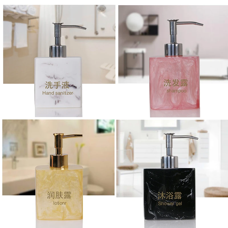 

WHYOU 400 мл полимерные диспенсеры для жидкого мыла бутылки с эмульсией латексные бутылки ванная комната набор аксессуаров для ванной комнаты ...