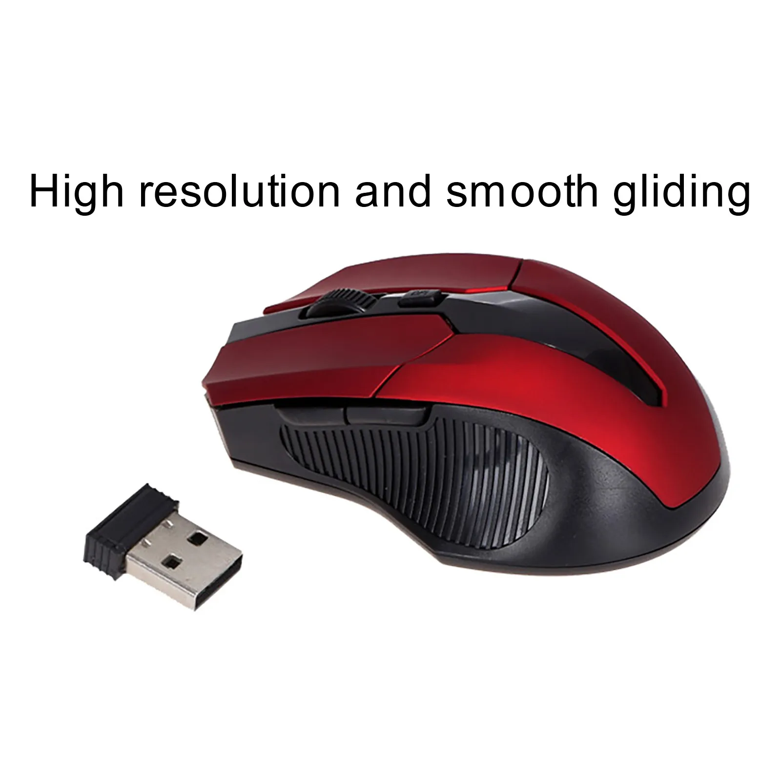 

Беспроводная игровая мышь, 2,4 ГГц, 2400DPI, оптическая, 4 скорости, bluetooth
