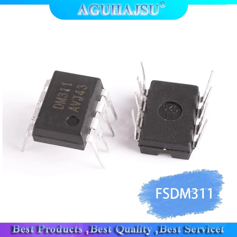 10 шт./лот FSDM311 DIP 8 DM311 DIP8 ЖК переключатель управления IC|ic switch|ic chip |