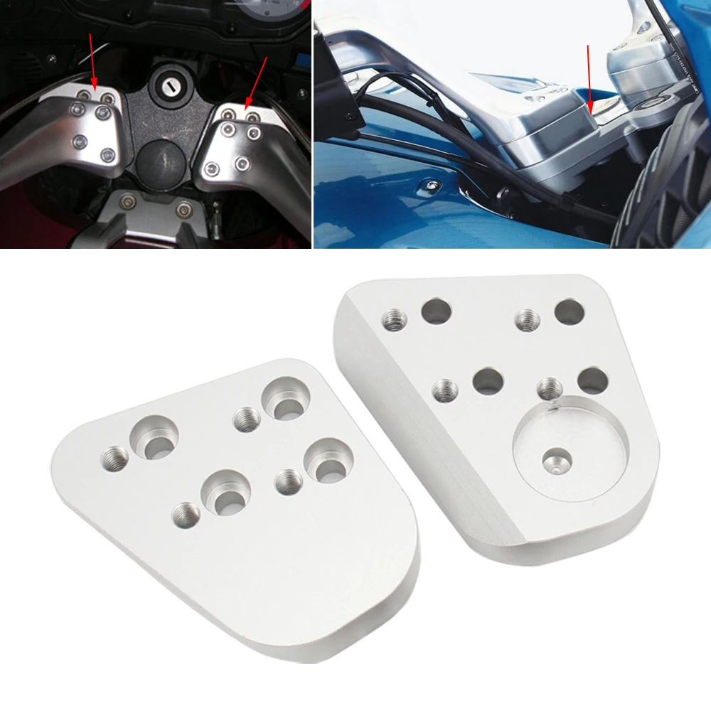 

Серебряный Руль Riser для BMW R1200RT R1150RT R1100RT R1100R R1150R R 1100 1150 1200 RT R аксессуары для мотоциклов Запчасти