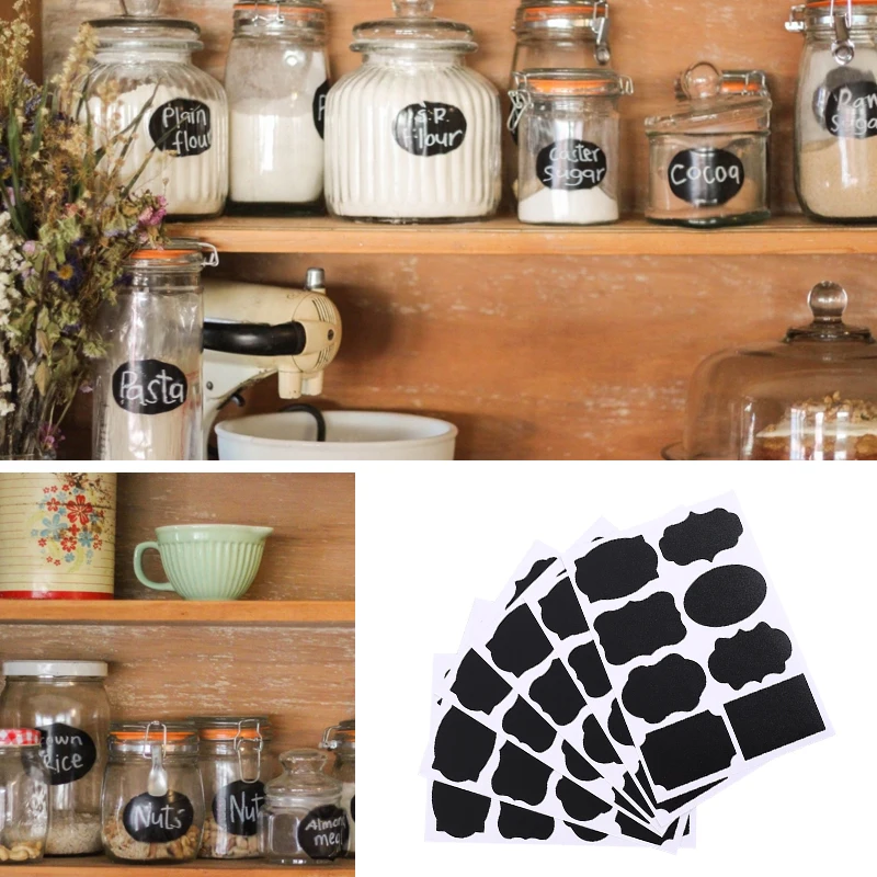 Наклейки для кухни 6 листов|Этикетки одежды| |