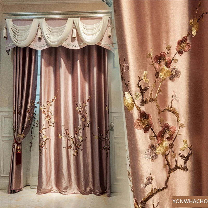 Занавески на заказ высококачественные китайские высокоточные Роскошные