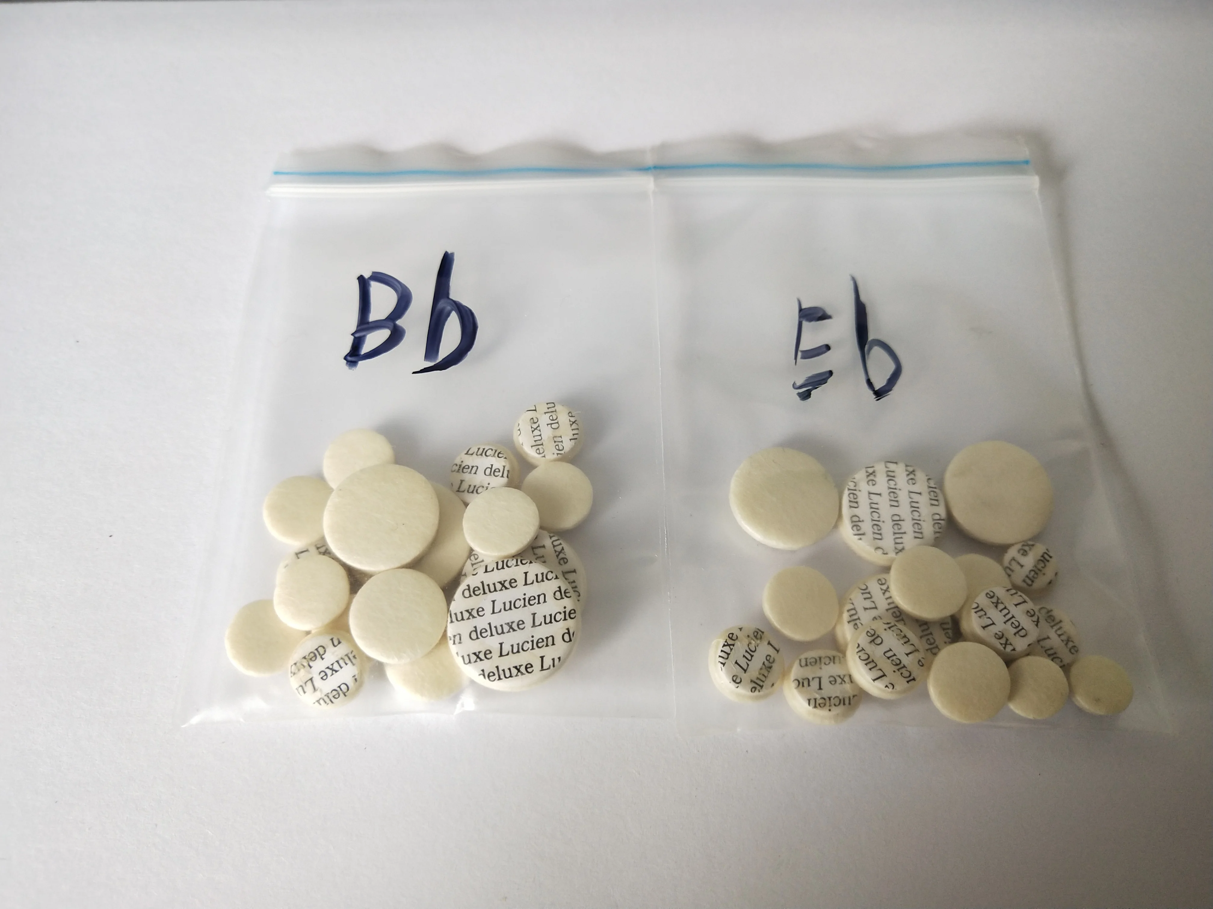 10 комплектов = 170 шт. высококачественный коврик для кларнета Eb подушки Bb ремонта