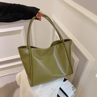 large capacity tote winter trend pu leather shoulder bags for women 2021 female luxury designer handbags travel big shopper bag