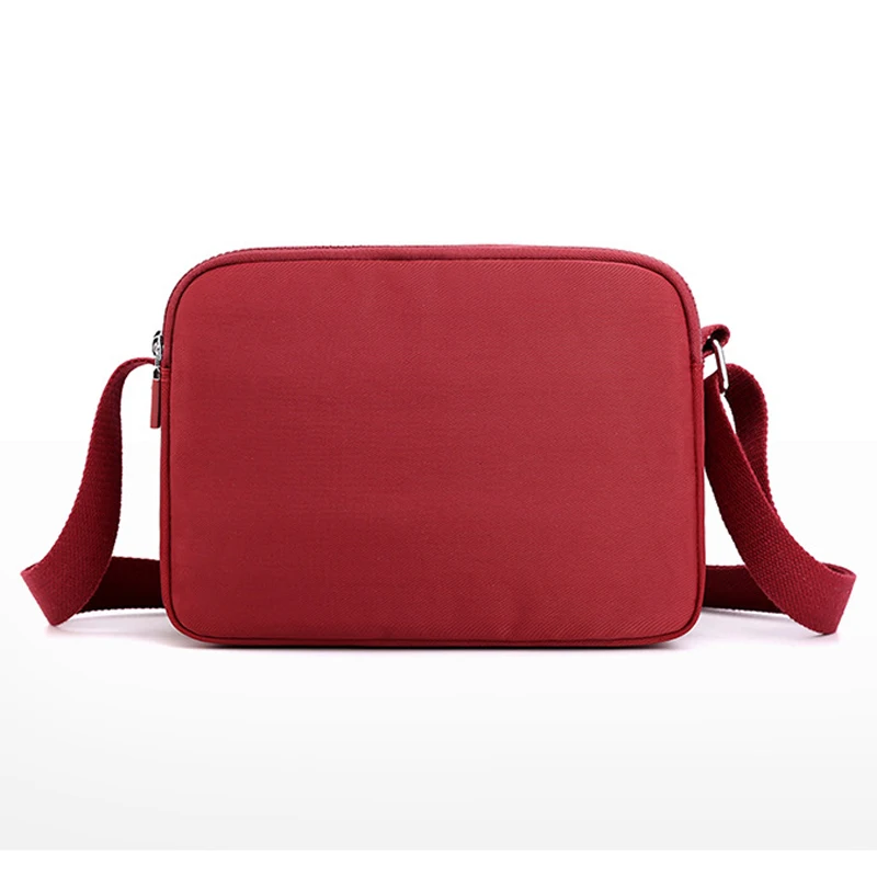 5 Layers Woman Messenger Bag Waterproof Nylon Shoulder Bags Casual Zipper Ladies Handbag Travel Bolsas Women's Crossbody Bag