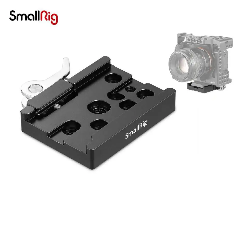 

SmallRig Camera Monopod Head Quick Release Plate ( Arca-type Compatible) QR Plate For Arca-Swiss Plate Tripod Accessories 2143