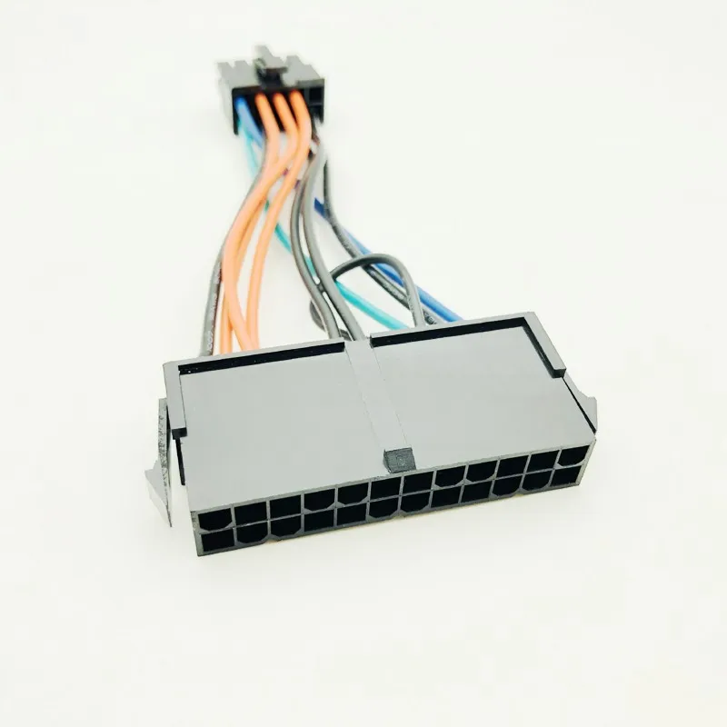 Qиндийский компьютерный Кабельный соединитель ATX 24Pin гнездо к 10Pin папа адаптер