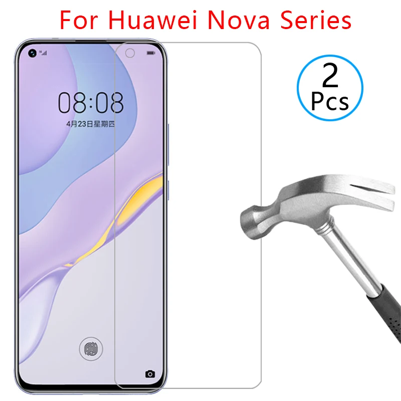 Защитное стекло для huawei nova/5 t 7i 6 7 se 3 3i экран протектор Закаленное защитное на nova5t 5