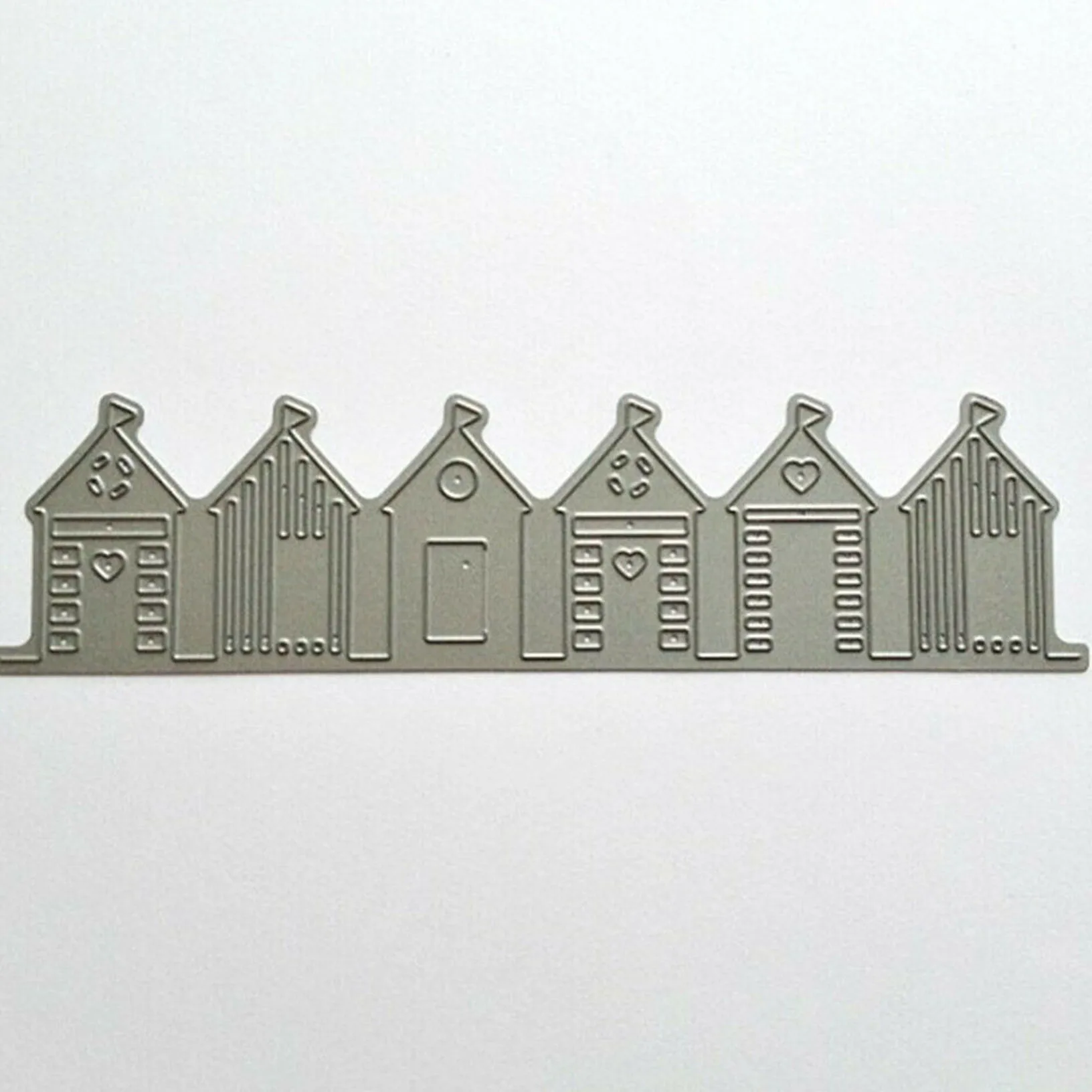 Восточная форма пляжные дома края дырокол строительные штампы металлические