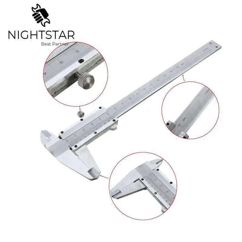 6 дюймов 150 мм из нержавеющей стали штангенциркуль металлический микрометр