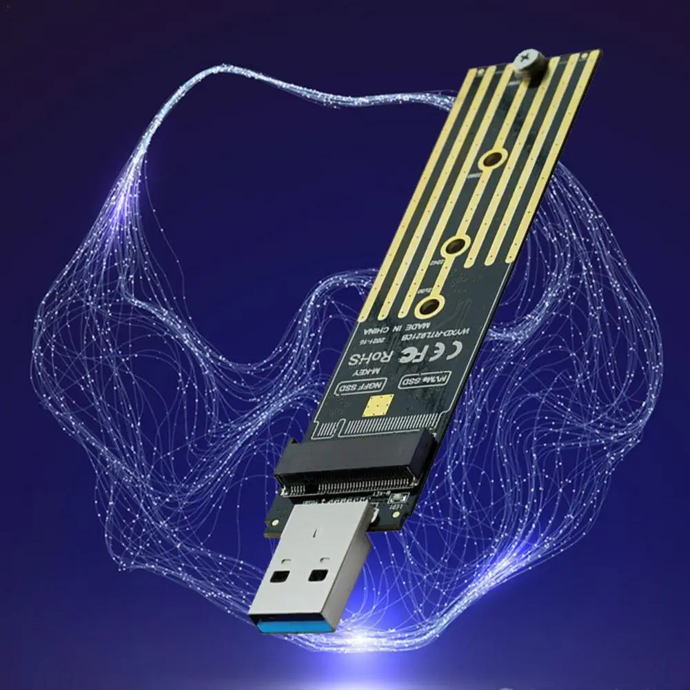 

Плата адаптера NVMe PCIe к USB 3,1 Type A M.2