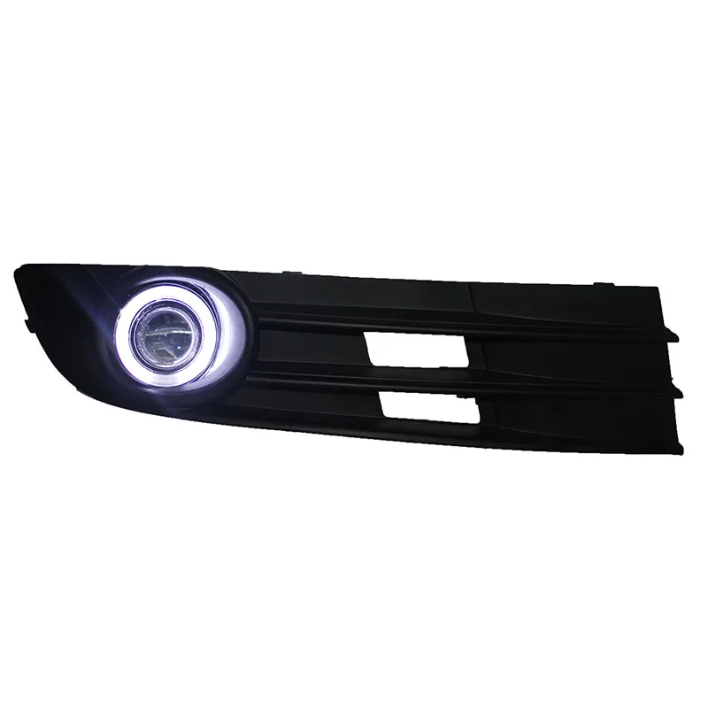 EeMrke для Volkswagen Touran I GP 2007 2010 светодиодный дневные ходовые огни Angel Eye галогенные