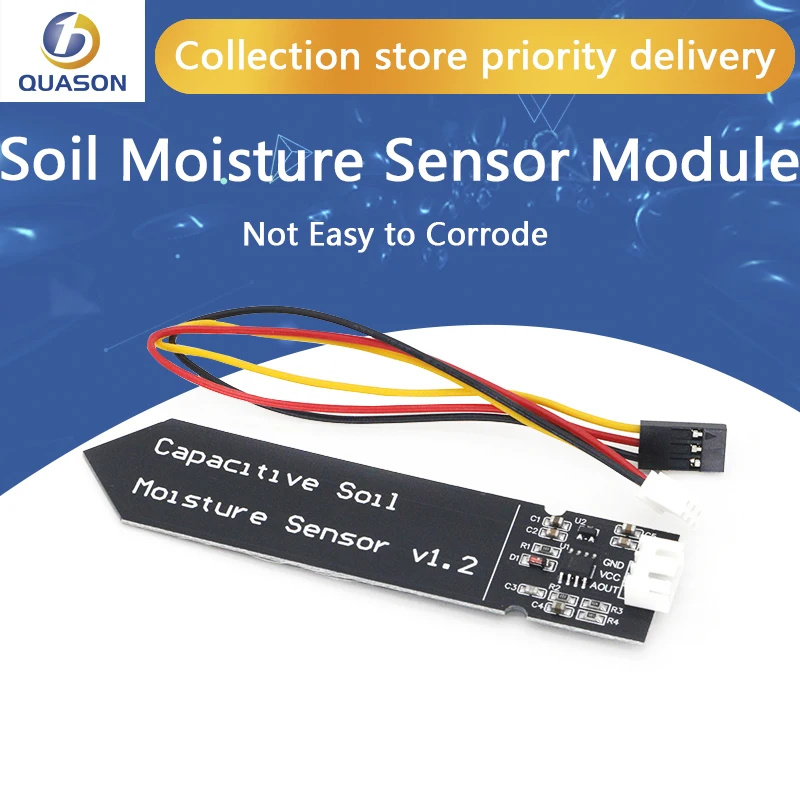 Емкостный влажности почвы Сенсор модуль не легко коррозии широкий Напряжение