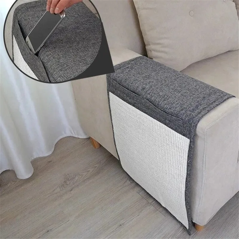 

Premium Furniture Guards Sisal Cat Scratcher Board Sofa Protection Scratching Square Pad Pet Toy FAS6